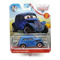 Disney Cars Leksaksfordon Disney Cars Pixar 3 Die-Cast Fordon, Hot Rod River Scott