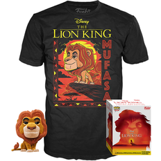 Funko pop flocked Funko Pop! & Tee: The Lion King Mufasa (Flocked) And T-Shirt