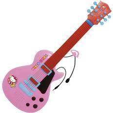 Plástico Guitarras de juguete Reig Hello Kitty 6 String Guitar with Earpiece Microphone