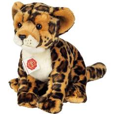90472 leopard sittande 27 cm, kramdjur, mjuk leksak