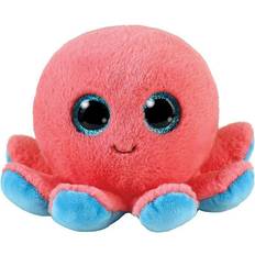 Animal Peluches TY Beanie Boos Sheldon the Coral Octopus 15cm