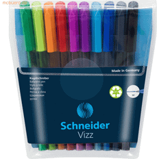 Schneiderpen kulspetspenna Vizz M 10 stycken i fodral S-102290