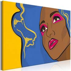 Canvas Surprised Eliza Wide 120x80 Billede