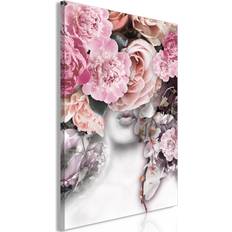 Pink - Træ Billeder Artgeist Canvas Give Me Kiss Vertical 80x120 Billede