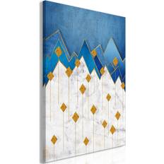 Canvas Snowy Land Vertical 40x60 Billede