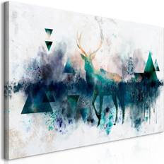 Canvas Nature in Blues 70x35 Billede