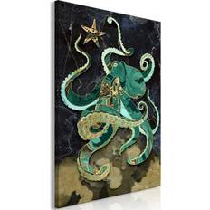 Brugskunst Artgeist Canvas Marble Octopus Vertical 80x120 Billede