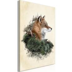 Brugskunst Wonda Canvas Mr Fox Vertical 60x90 Billede