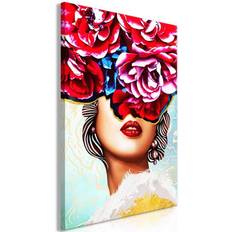 Brugskunst Artgeist Canvas Sweet Lips Vertical 80x120 Billede