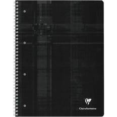 Svarte Skisse- & tegneblokk Clairefontaine Notepad 68252C Assorted colours A4 Squared, with marign left/right No. of sheets: 80