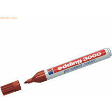 Edding 3000 Nachfüllbarer Permanentmarker 1,5 mm Braun