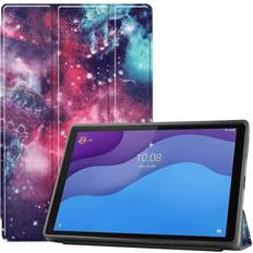 Lenovo m10 hd fodral MTK Tri-fold Fodral till Lenovo Tab M10 HD Gen 2 Cosmic Space