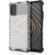 Honeycomb Armor Bumper Skal Xiaomi Poco M3 Redmi 9t Transparent