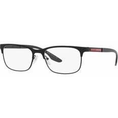 Linea Rossa Mand PS 52NV DG01O1 Optiske Stel Metal Sort Firkantet