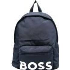 HUGO BOSS Sacs à dos HUGO BOSS Logo Backpack J20372-849, Unisexe, Sacs à dos, bleu marine Bleu