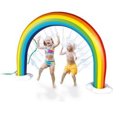 Happy People oppustelig regnbuesprinkler 216x46x153 cm