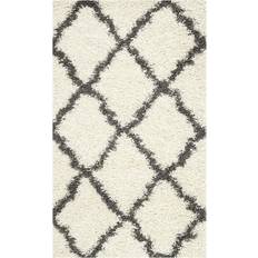 Safavieh Dallas Shag Grå, Beige 91.4x152.4cm