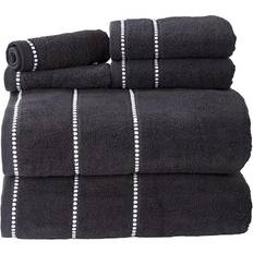 Lavish Home Luxury Towel Beige, Brown, Black, White, Blue, Pink, Red, Silver (137.2x68.6cm)