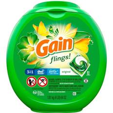 Gain Original Flings Laundry Detergent 81pcs