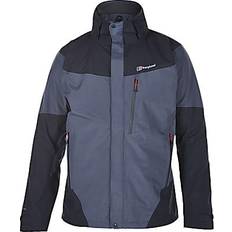 Berghaus waterproof jacket mens Berghaus Men's Arran Waterproof Jacket - Dark Grey/ Black