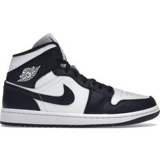 Nike Jordan 1 Mid Split Black White (Women's)