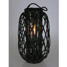 Koopman H&S Collection Reed 50x28 cm Black Lantern