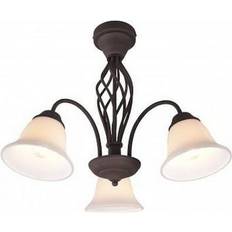 Trio Lighting Rustica Ceiling Flush Light ∅ 55cm