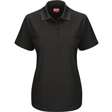 Red Kap Women's Short Sleeve Performance Knit Pocketless Core Polo