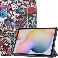 Samsung slim cover s8+ MTK Slim Fit Cover Fodral Till Samsung Galaxy Tab S7 S8 Graffiti