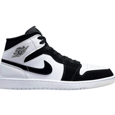 White jordan 1 NIKE Air Jordan 1 Mid SE M - White/Multi-Color/Black