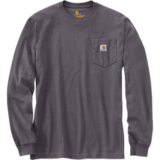 Mens shirts with pockets Carhartt Men's Tall Long-Sleeve T-shirt