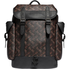 Coach Sacs à dos Coach Hitch Backpack With Horse And Carriage Print - Black Copper/Truffle