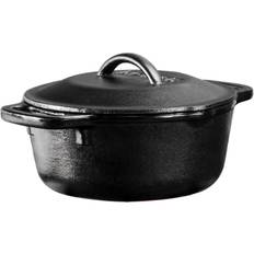 Lodge cast iron pots Lodge Cast Iron with lid 0.25 gal