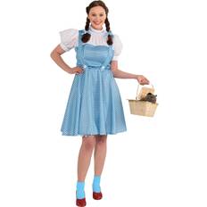 Film & TV - Women Costumes Rubies Womens Wizard of Oz Dorothy Dress and Hair Bows Costume