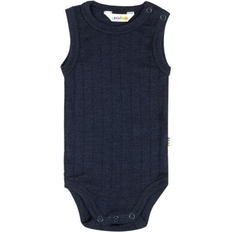 Uld body uden ærmer Joha Sleeveless Body - Marine (65517-185-413)