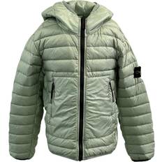 Stone Island Jakker Børnetøj Stone Island Real Down Jacket - Dust Grey (MO771640932-V0064)