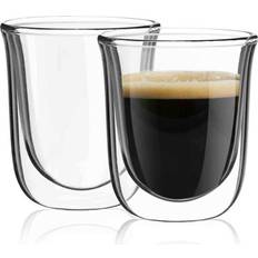 Joyjolt Javaah Double Wall Shot Glass 2fl oz 2pcs