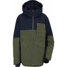 Didriksons Smutsavvisande material Jackor Didriksons Boy's Luke Jacket - Deep Green