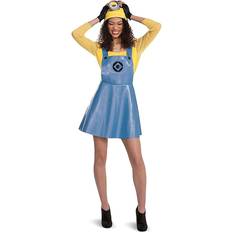 Utklädning minion Maskerad Disguise Women's Minion Dress Costume