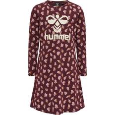 Mädchen Nachthemden Hummel Carolina Night Dress - Windsor Wine (215711-3430)