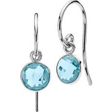Izabel Camille Prima Donna Earrings - Silver/Blue
