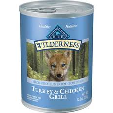 Blue wilderness puppy food Blue Buffalo Wilderness Puppy Turkey & Chicken Grill 12x354g