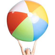 Plastic Beach Ball Top Race Rainbow Color Ball