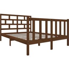 vidaXL Bed Frame Solid Pine 69.5cm Sängram 120x190cm