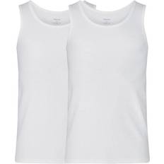 Bambou Débardeurs Resteröds Bamboo 2-pack Tank - White