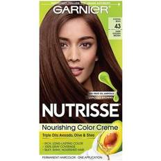 Golden brown color Garnier Nourishing Color Creme #43 Dark Golden Brown