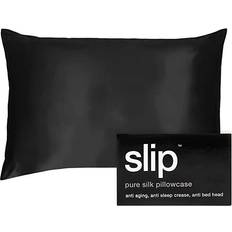 Slip Accessoires Pillowcases Pure Silk Navy 51 cm x 91 cm 1 Stk. Taie d'oreiller Bleu, Argent, Marron, Orange, Noir, Blanc, Or, Rose (91.44x50.8cm)