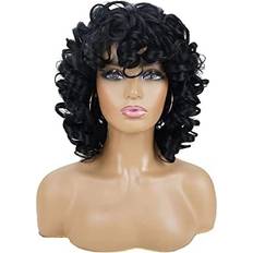 Hair Products Andromeda Short Curly Wigs for Black Women Balck