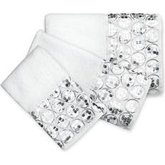 Popular Bath Sinatra Towel White, Grey (50.8x33cm)