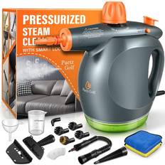 Handheld steam cleaner Puetz Golf 1250W Powerful Handheld Steam Cleaner with Detergent Container 12.7fl oz